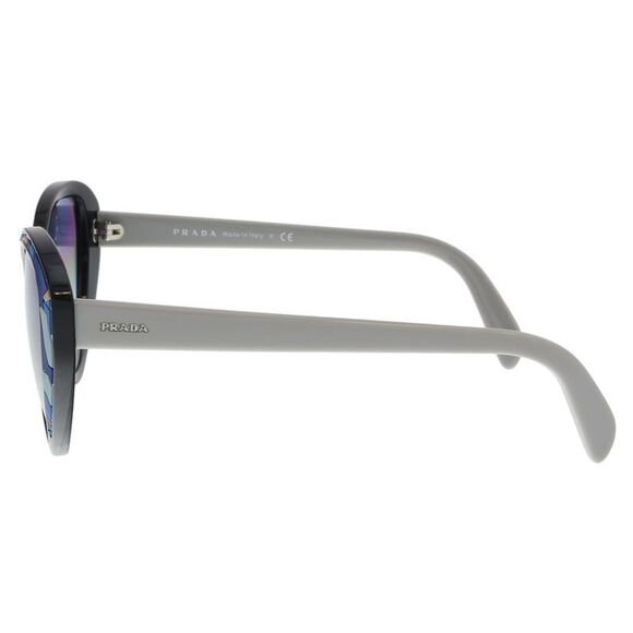 Prada PR 14US LDM5R0 Black Cat eye Sunglasses - Picture 3 of 5